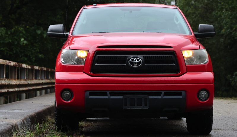 red toyota tundra