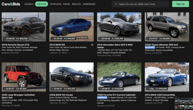 carsandbids.com